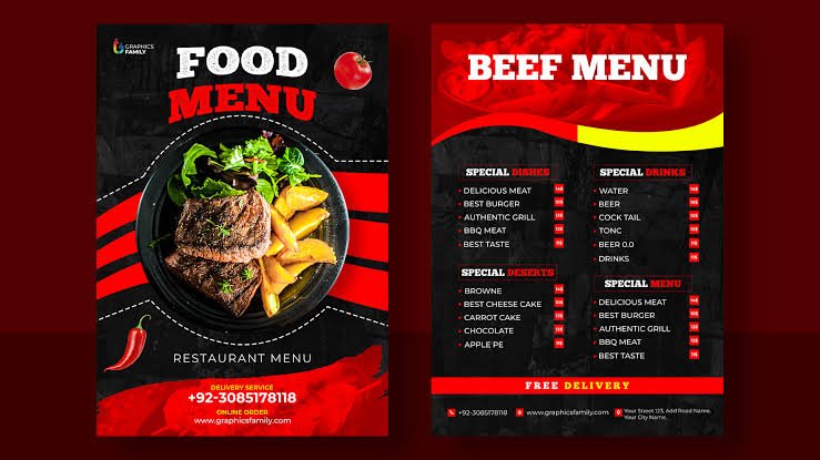 Menu Restoran